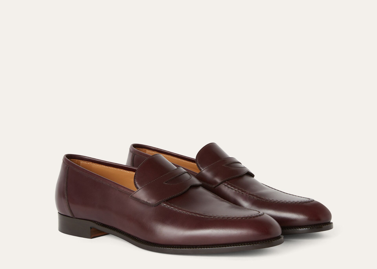loro piana sergio loafer calfskin night burgundy 2 1