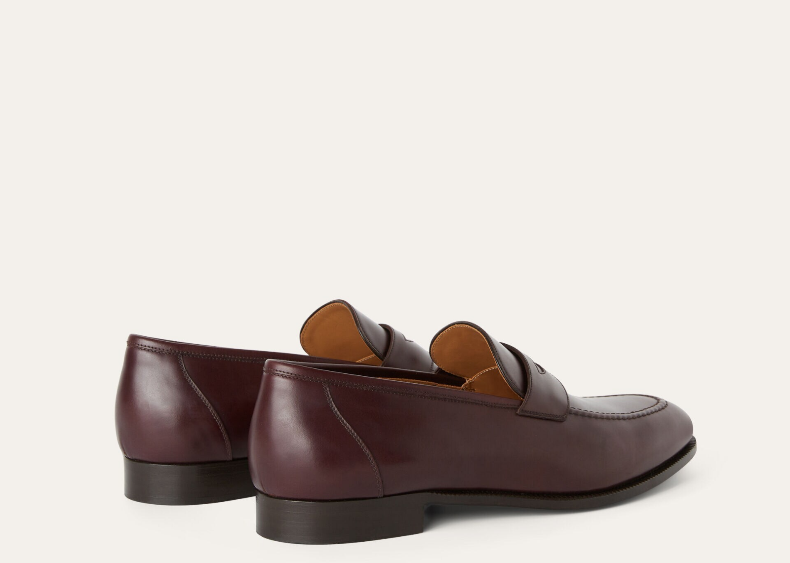 loro piana sergio loafer calfskin night burgundy 3 1