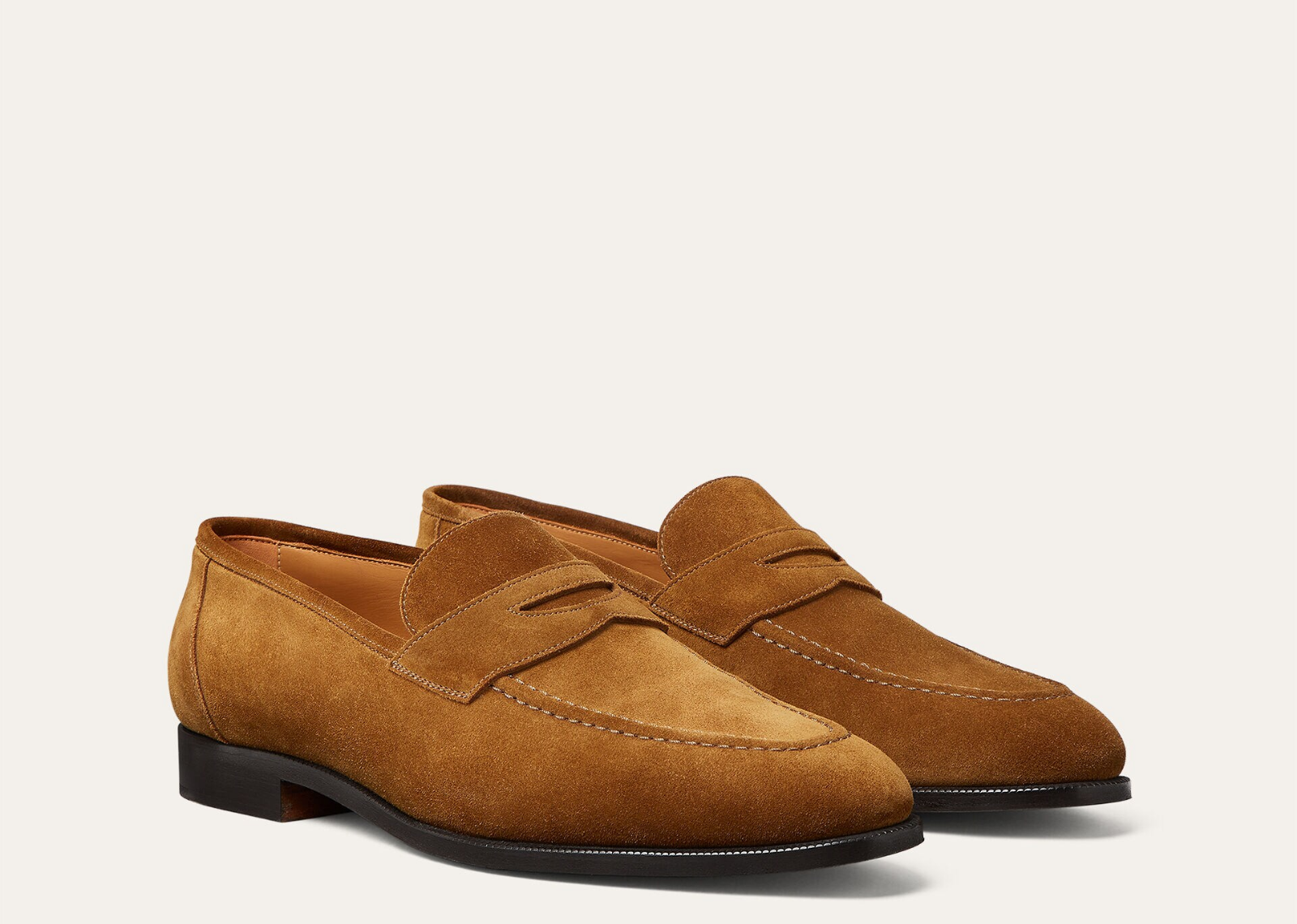 loro piana sergio loafer ox leather tan 2 1