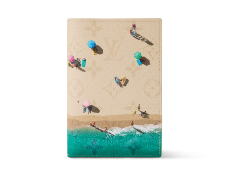 Louis Vuitton Beach Passport Cover Sand