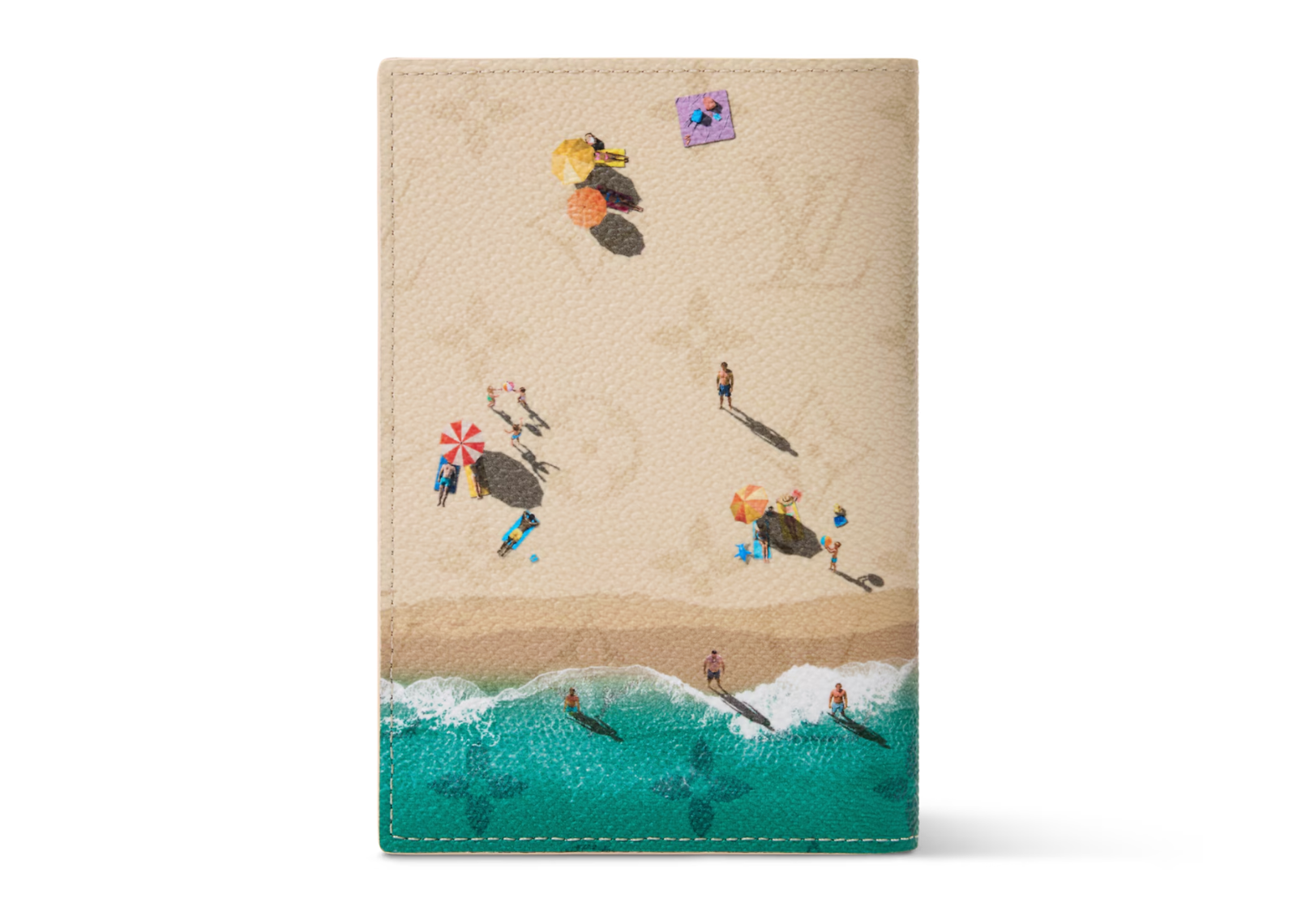 Louis Vuitton Beach Passport Cover Sand - görsel 4