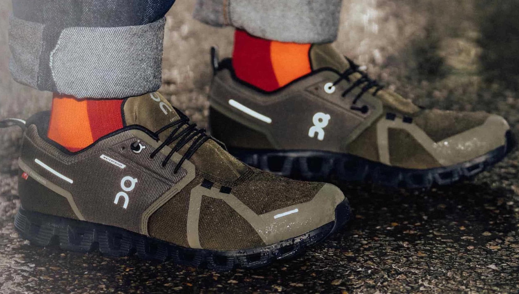 On Waterproof su geçirmez yağmur kış Sneaker Baker