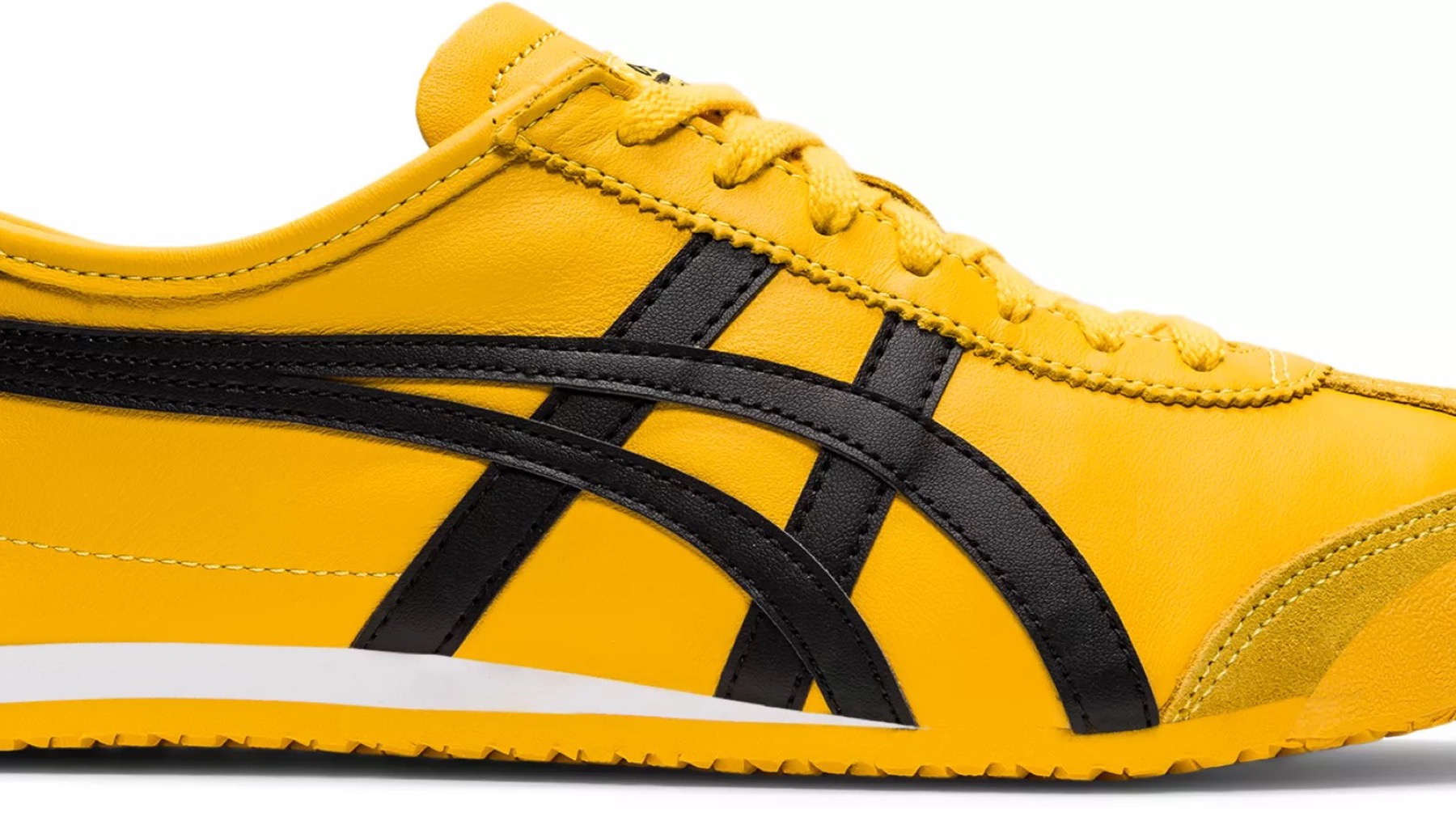 Onitsuka Tiger Mexico 66 cocuk sari siyah model Sneaker Baker