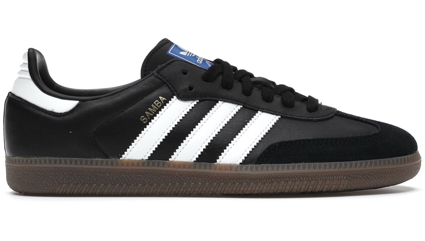 Adidas Samba OG siyah beyaz gum taban Sneaker Baker