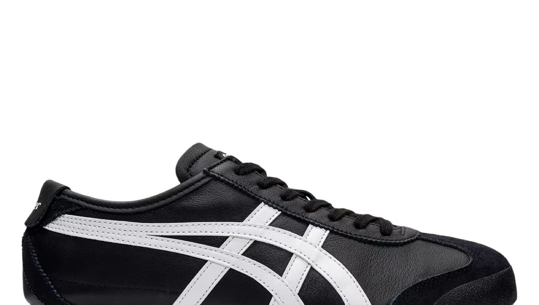 Onitsuka Tiger Mexico 66 siyah beyaz bakim temizlik Sneaker Baker