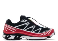 Salomon XT-6 Gore-Tex Black Flame Scarlet