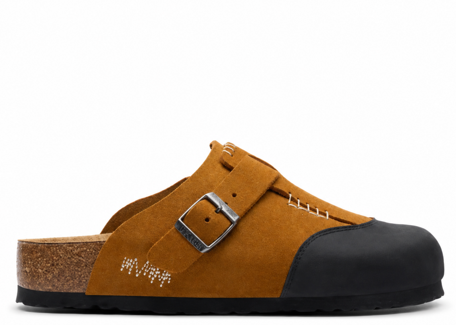 Birkenstock ADERERROR Boston Cap Suede Camel