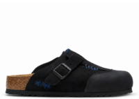 Birkenstock ADERERROR Boston Cap Suede Black