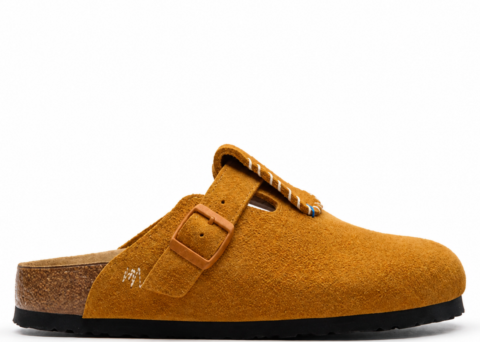 Birkenstock ADERERROR Boston Flap Suede Honey