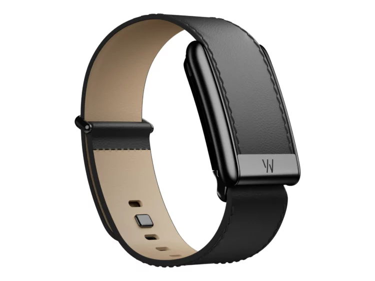 Whoop Black/Cream with Black LeatherLuxe Straight Band