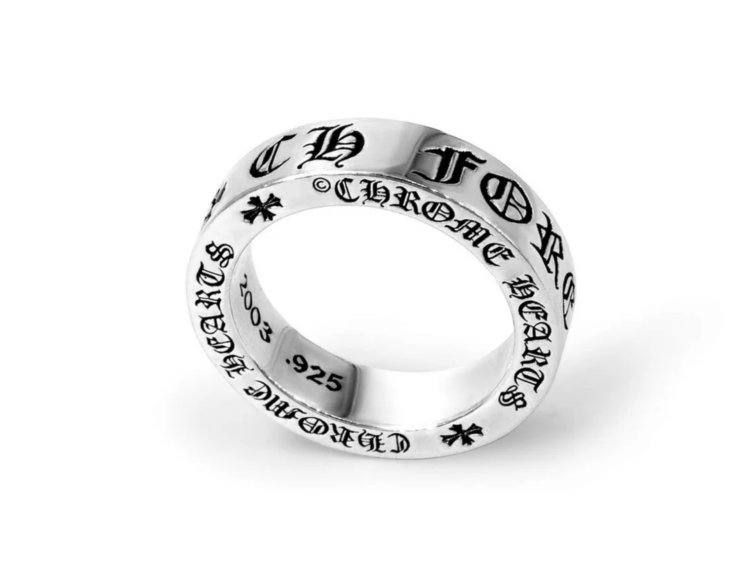 Chrome Hearts CH Forever Ring Silver