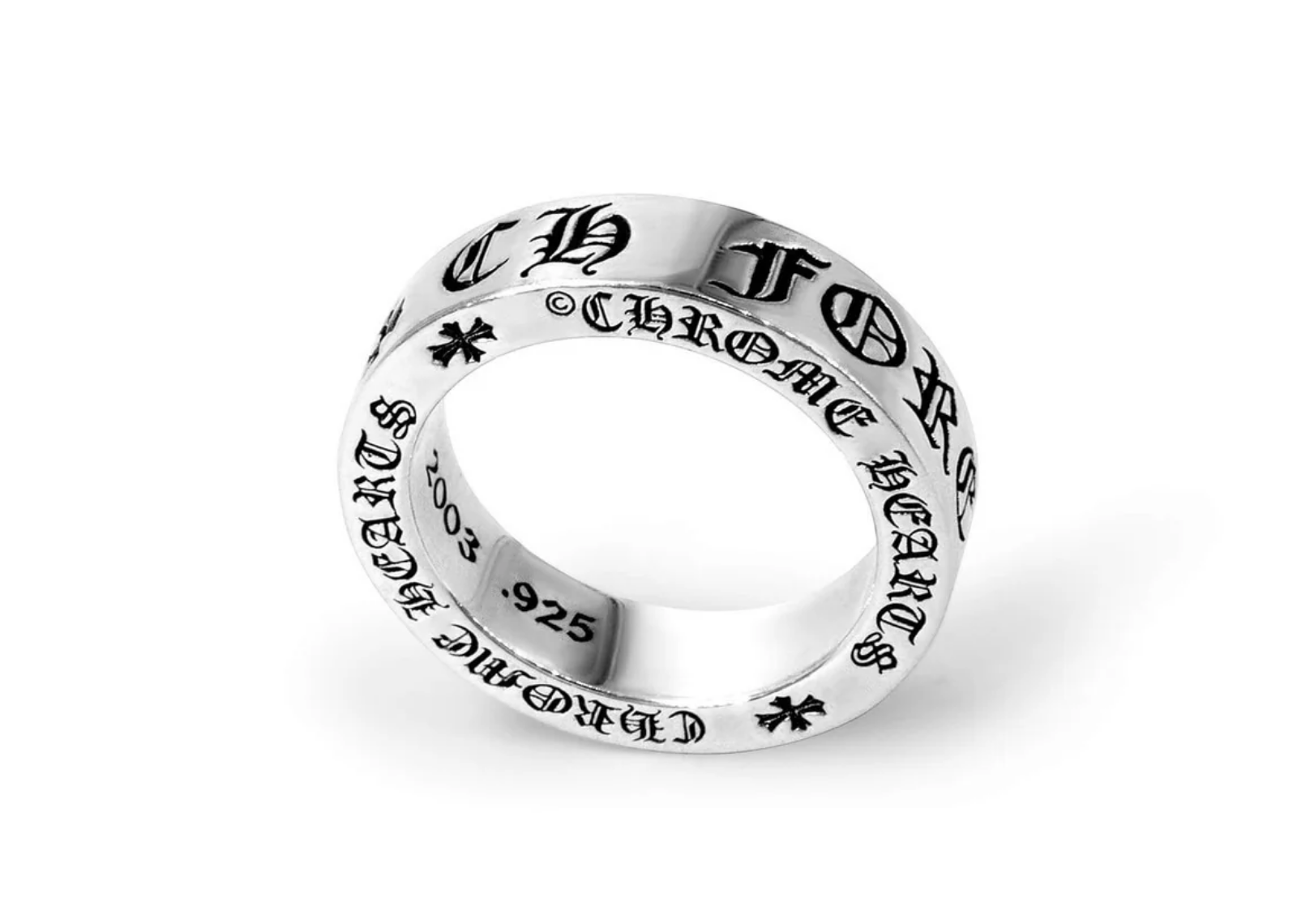 Chrome Hearts CH Forever Ring Silver