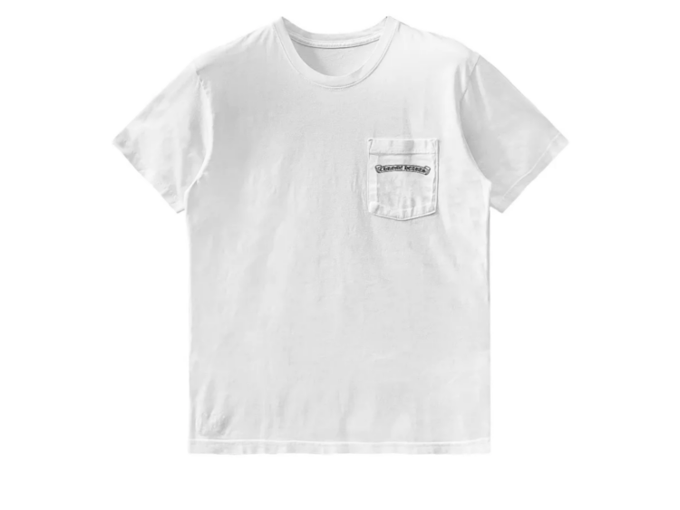 Chrome Hearts USA Script Print T-Shirt White