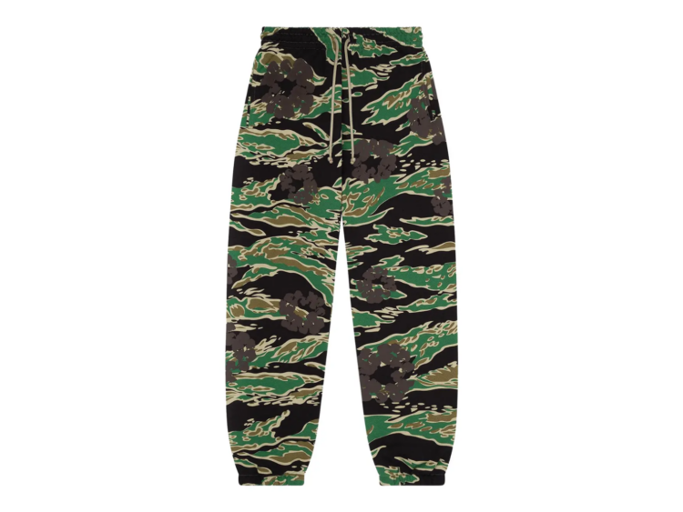 Denim Tears The Cotton Wreath Sweatpant Green Camo