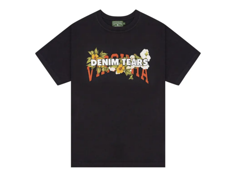 Denim Tears Virginia Tears Tee Black