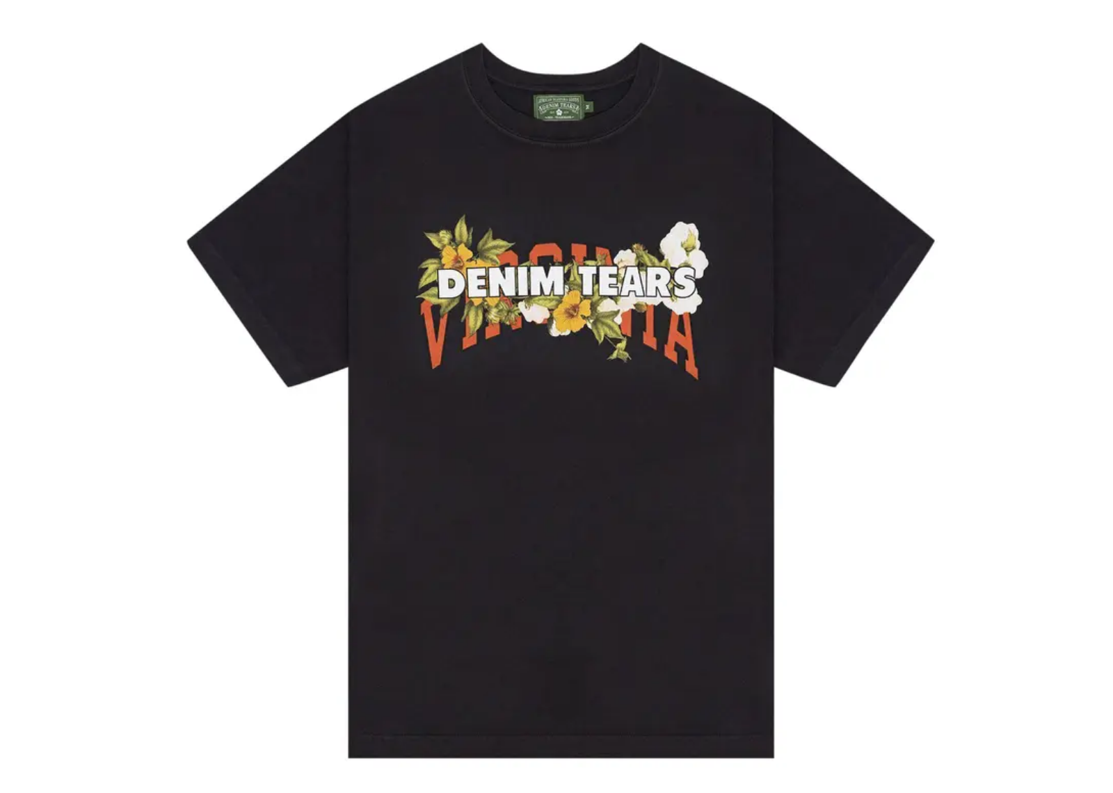 Denim Tears Virginia Tears Tee Black