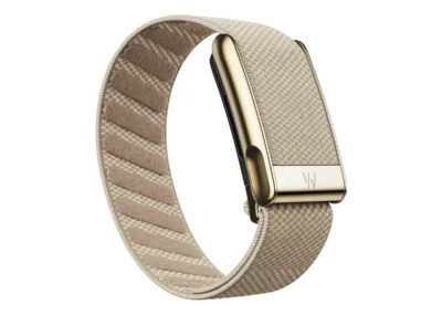 Whoop Dune with Gold SuperKnit Luxe Band