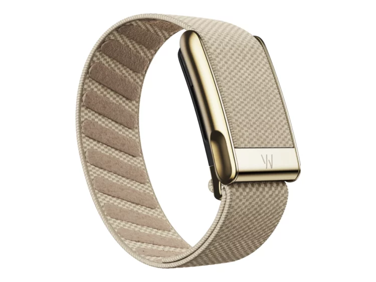 Whoop Dune with Gold SuperKnit Luxe Band