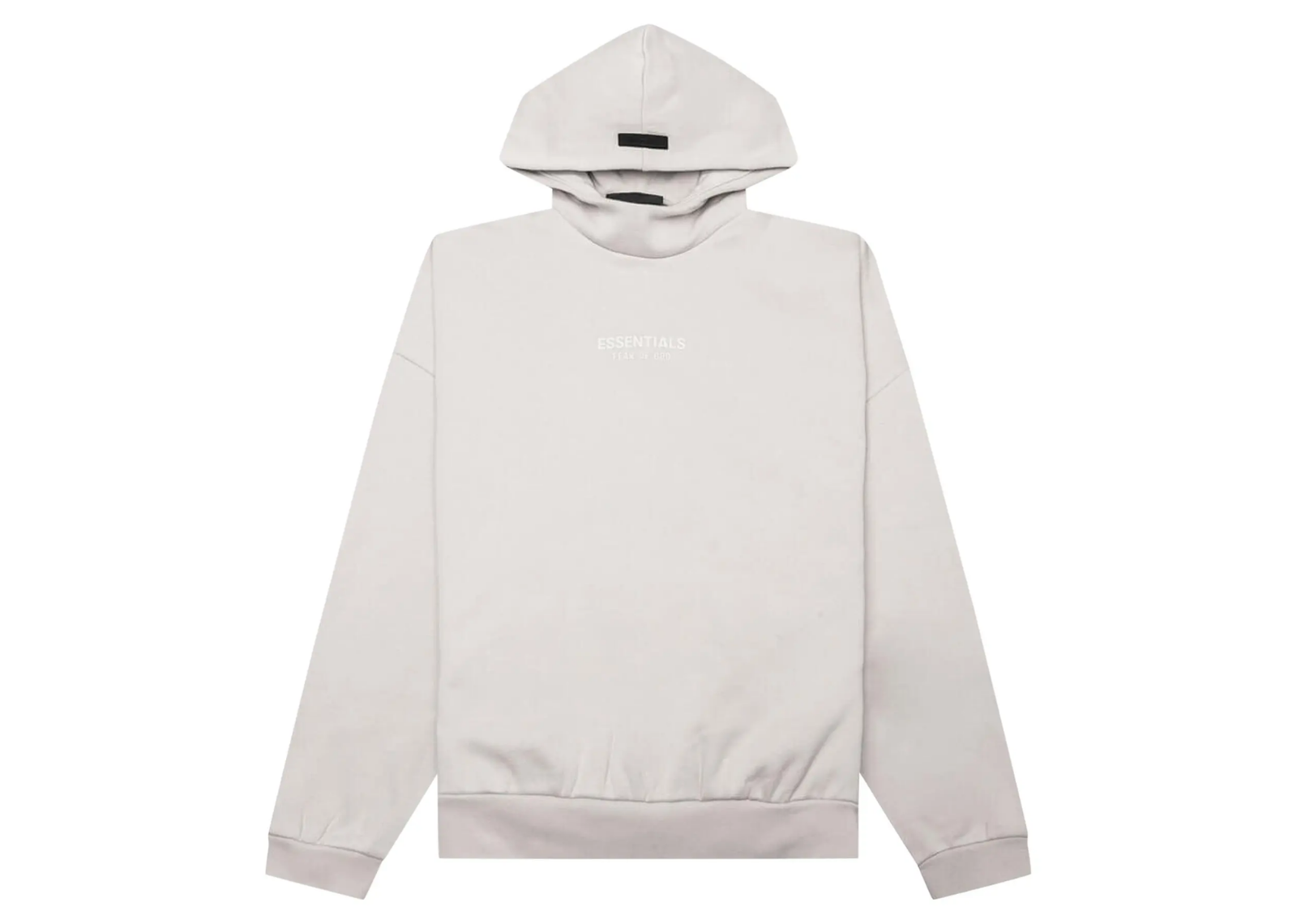 Fear of God Essentials Hoodie Silver Cloud