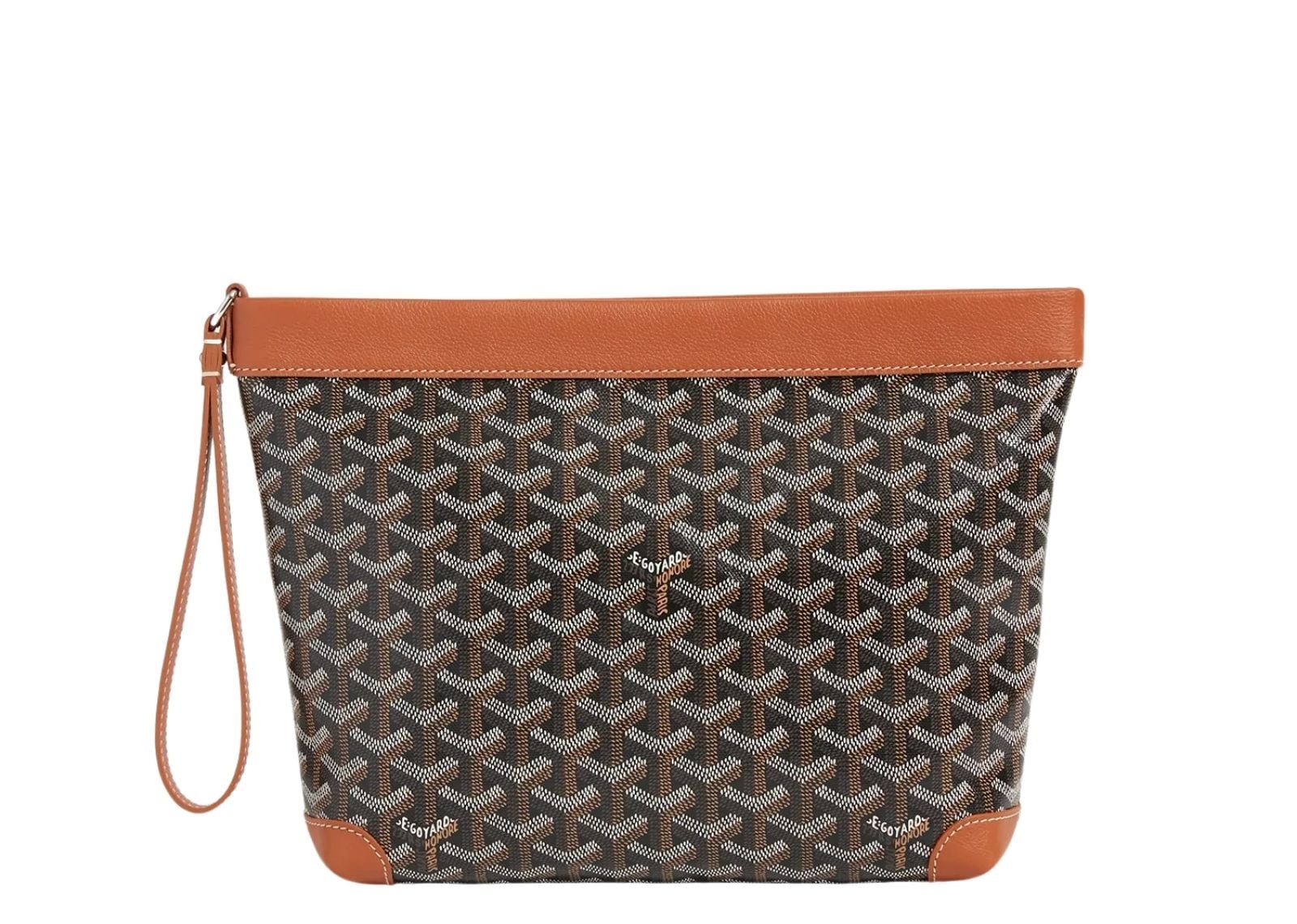 Goyard Conti Pouch Black Tan