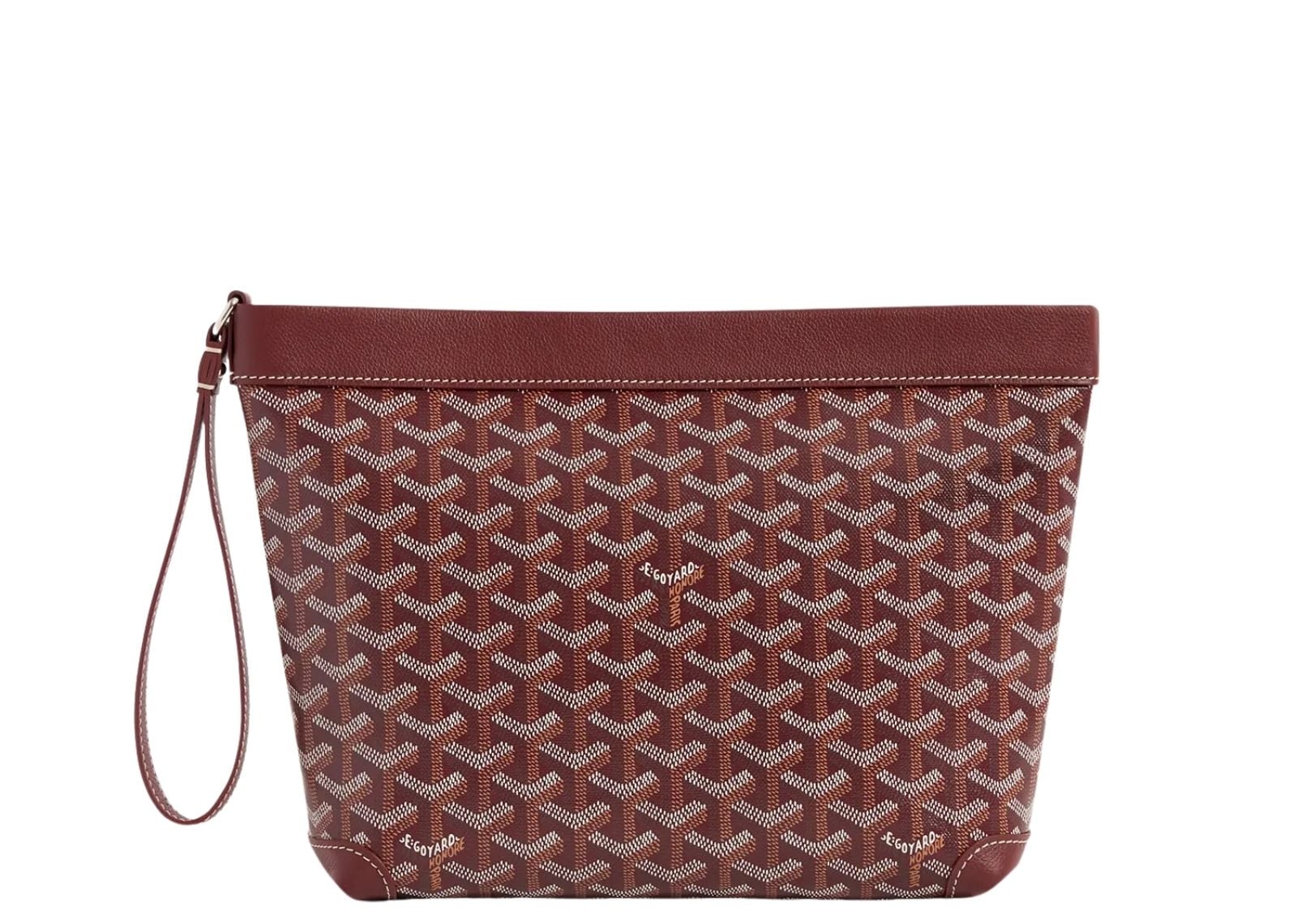 Goyard Conti Pouch Burgundy
