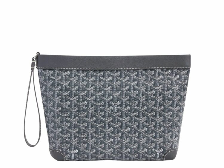 Goyard Conti Pouch Grey