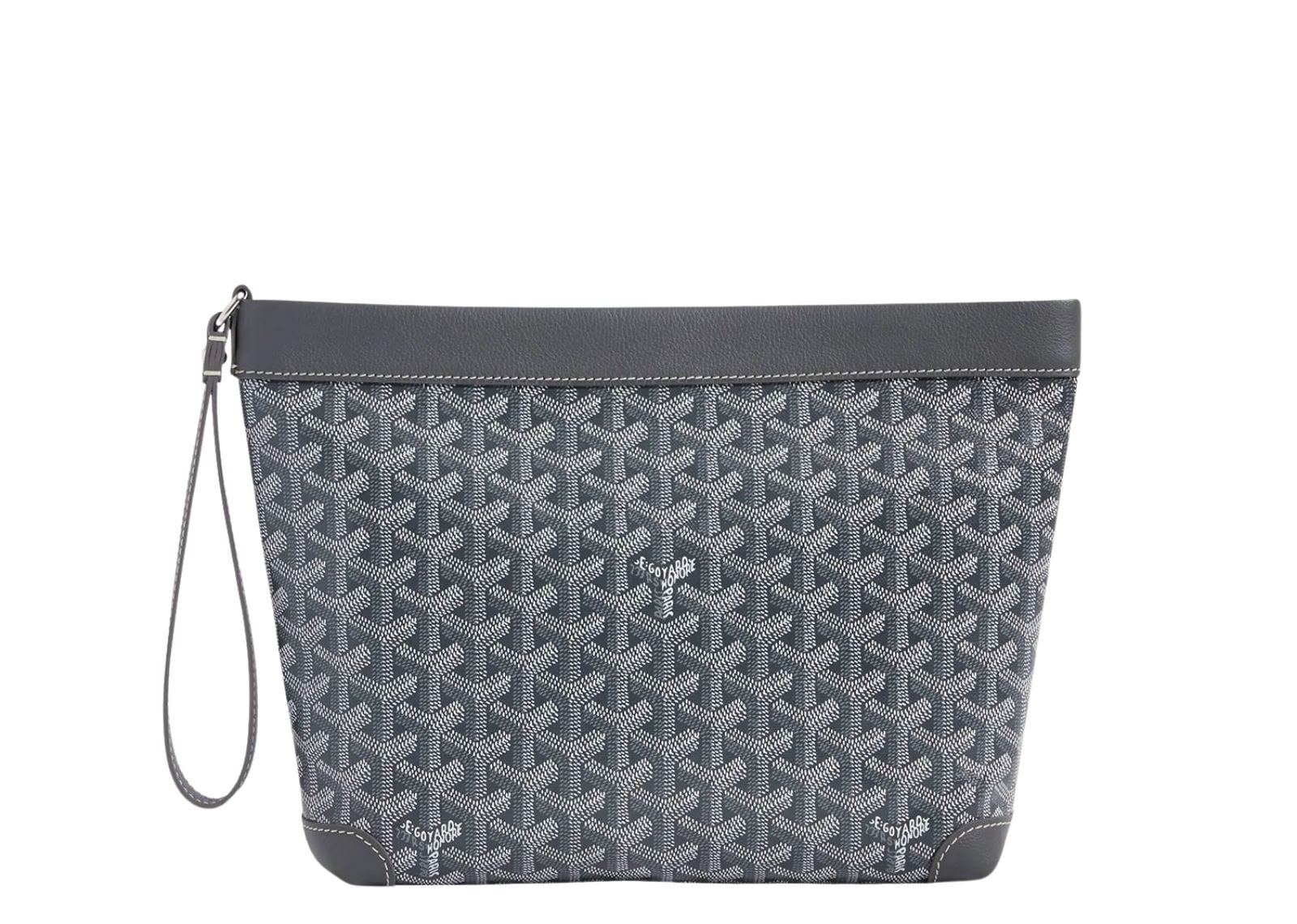 Goyard Conti Pouch Grey