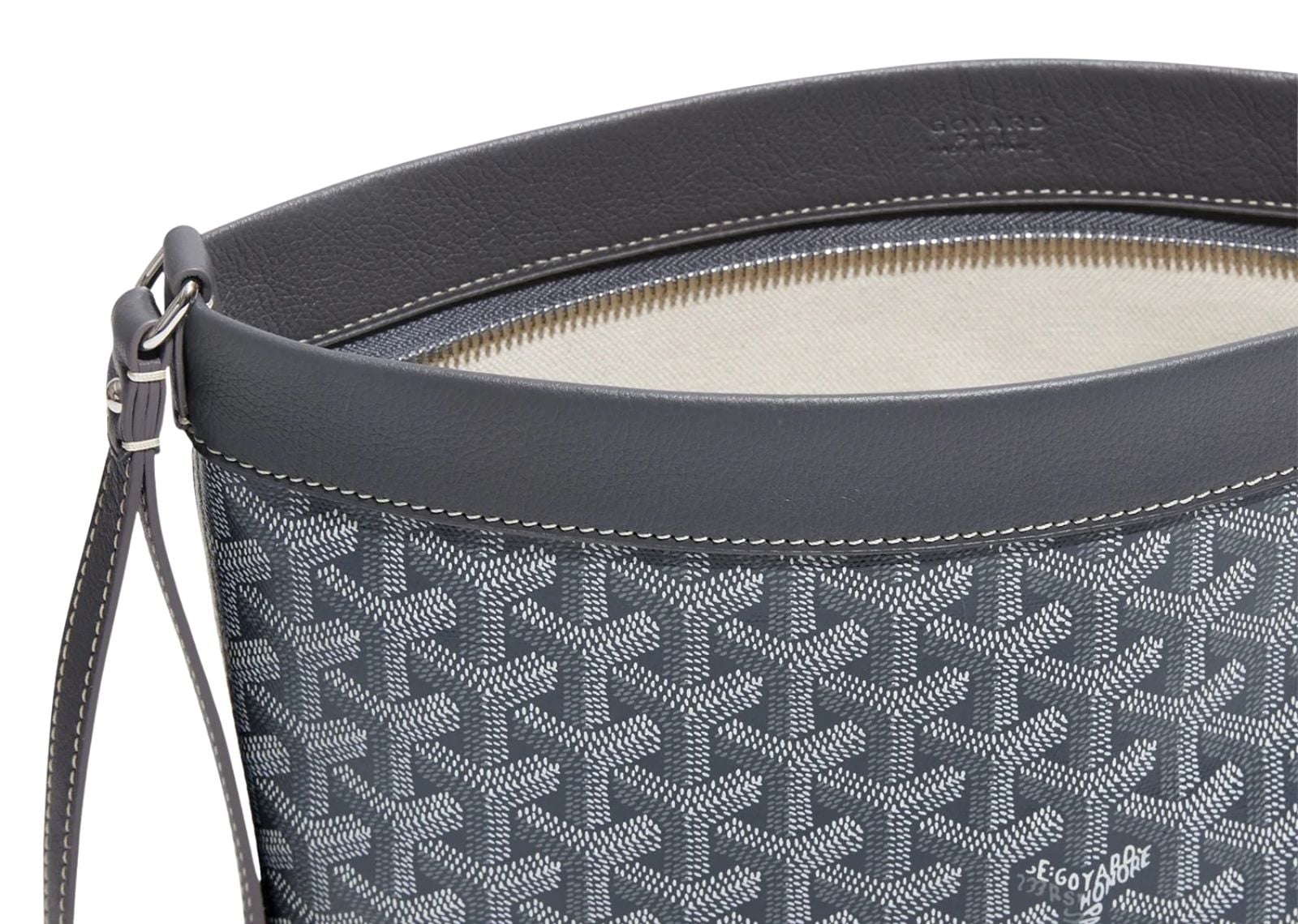 Goyard Conti Pouch Grey - görsel 2
