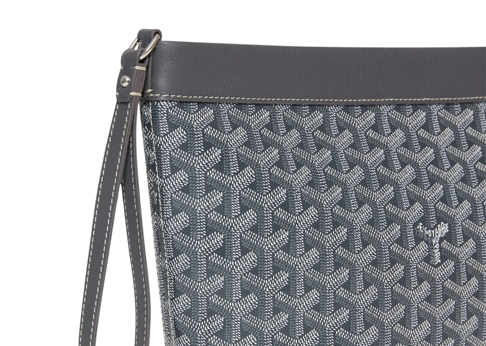 Goyard Conti Pouch Grey - görsel 3