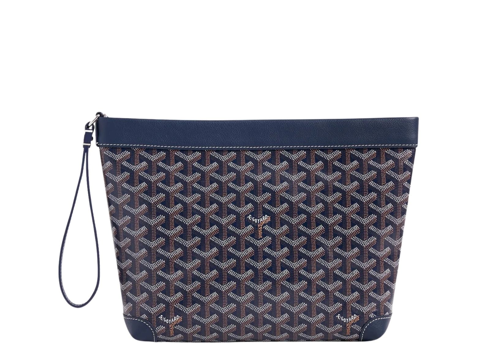 Goyard Conti Pouch Navy Blue