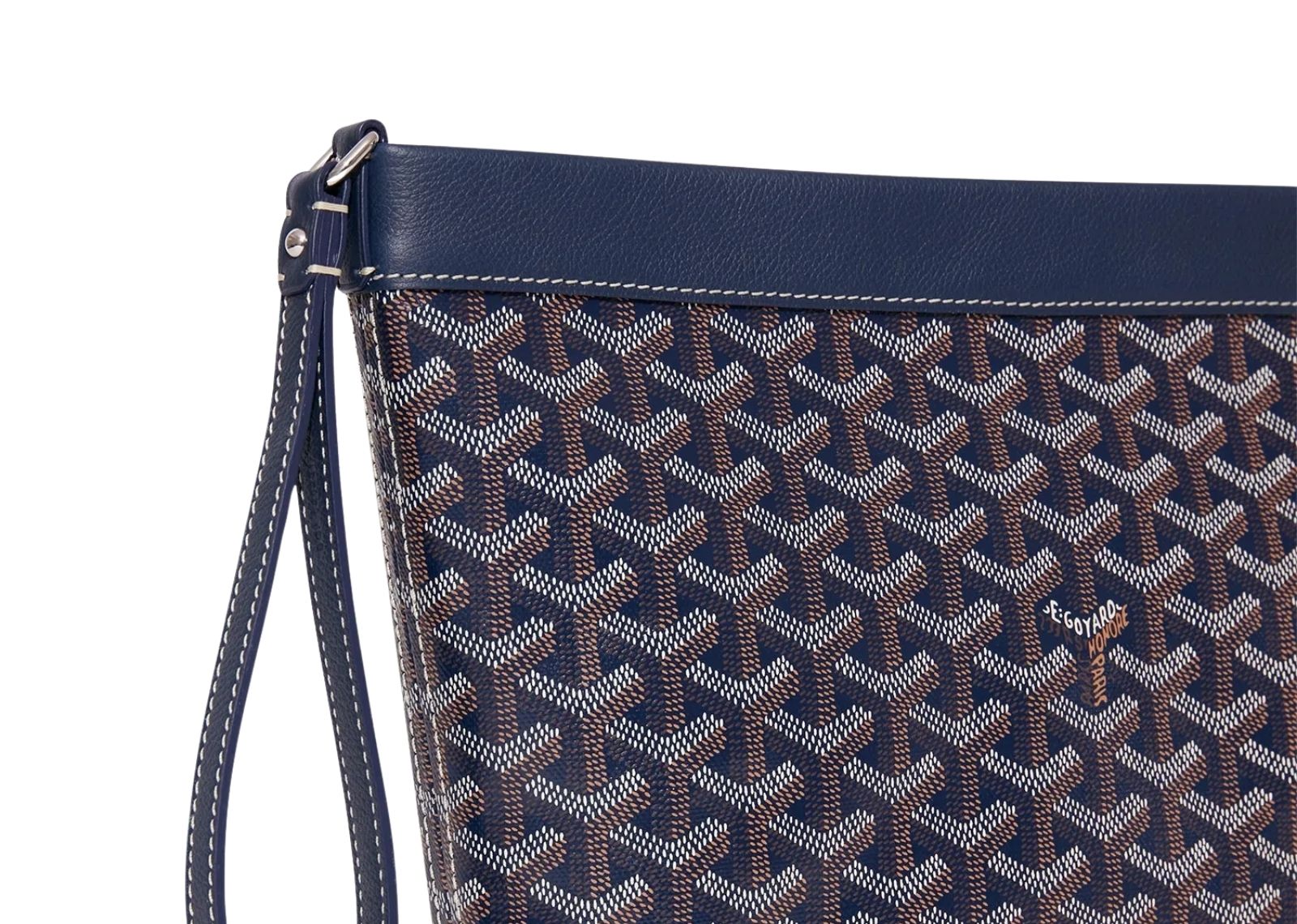Goyard Conti Pouch Navy Blue - görsel 3
