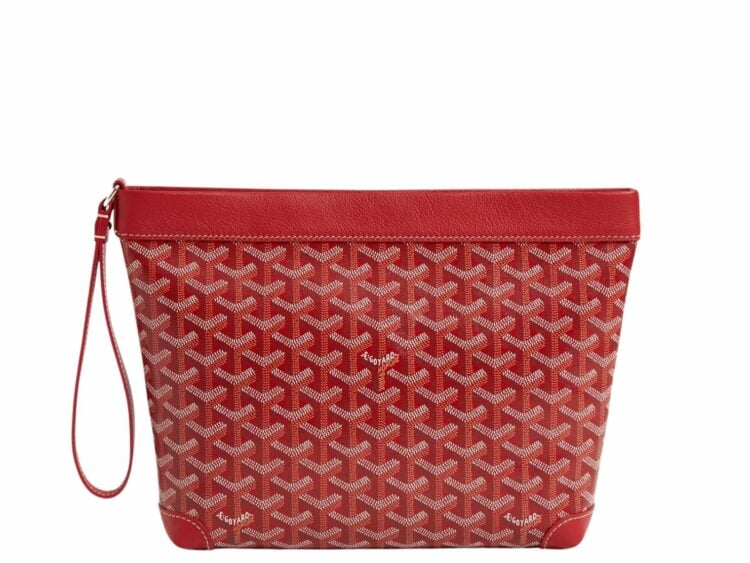 Goyard Conti Pouch Red