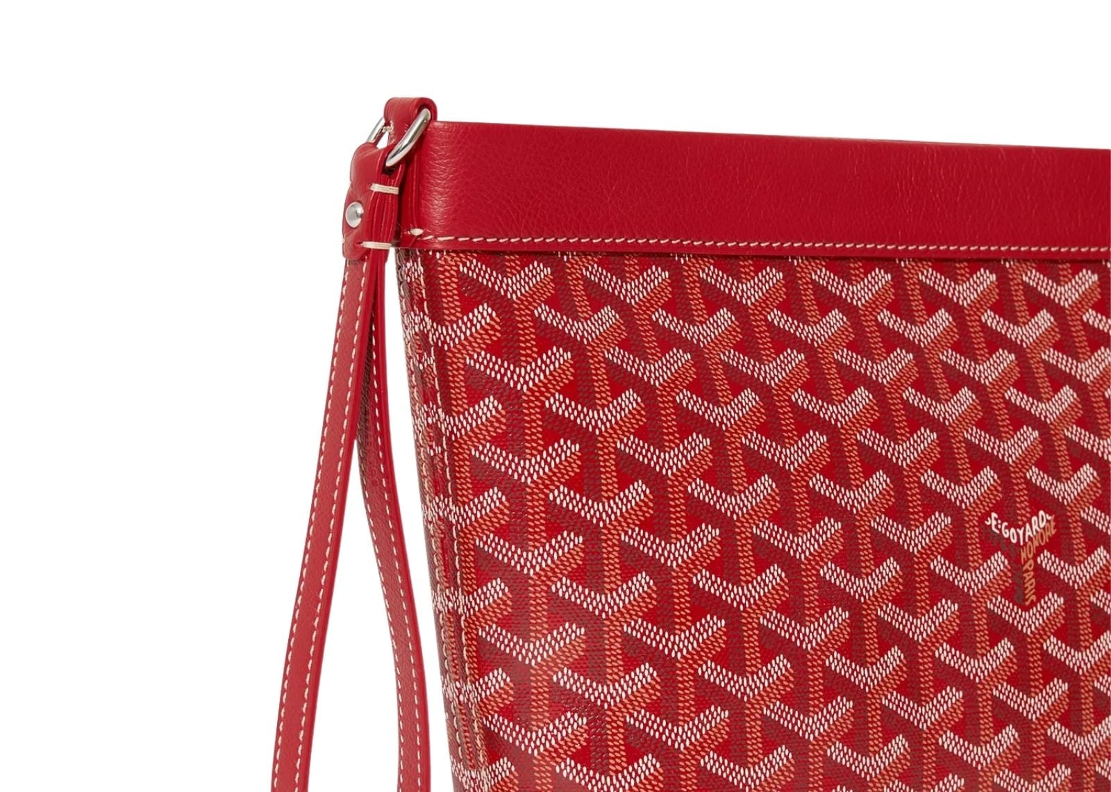 Goyard Conti Pouch Red - görsel 3