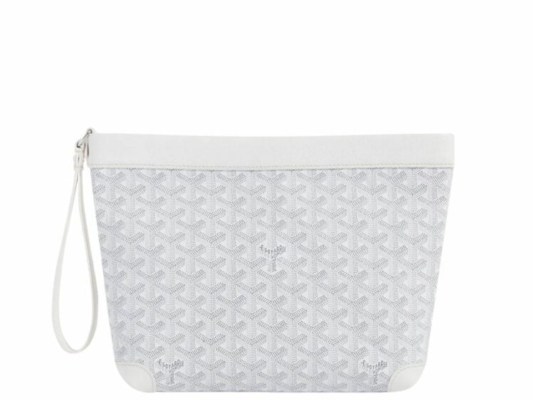 Goyard Conti Pouch White