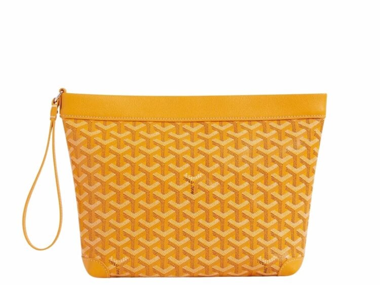 Goyard Conti Pouch Yellow
