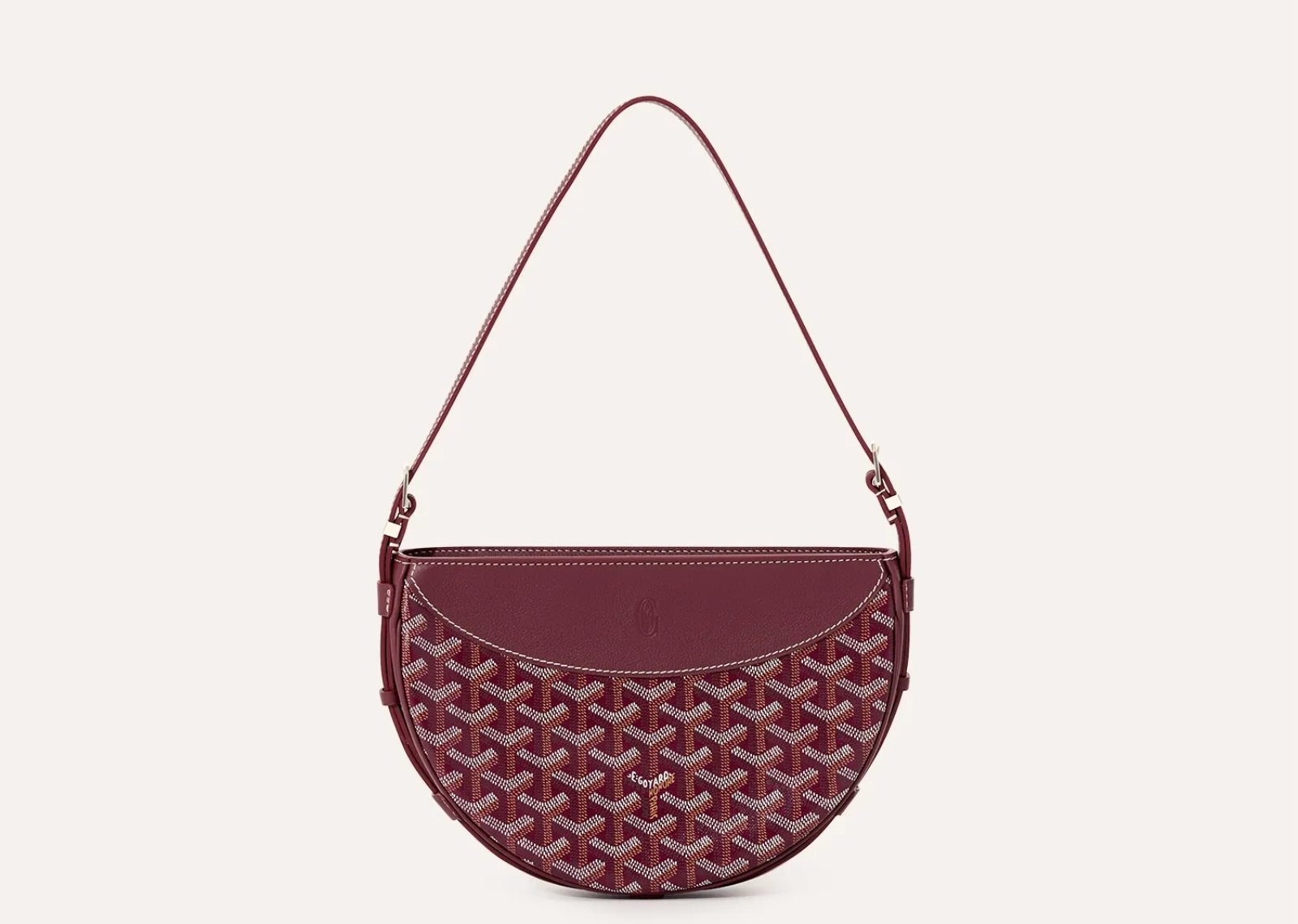 Goyard Hirondelle Pouch Bag Burgundy - görsel 2