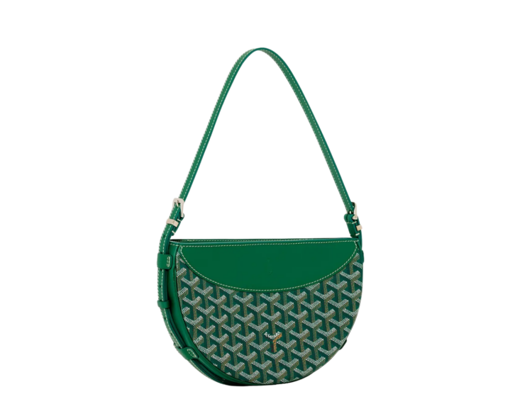 Goyard Hirondelle Pouch Bag Green