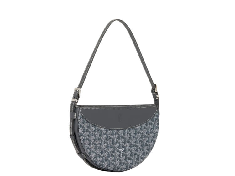 Goyard Hirondelle Pouch Bag Grey