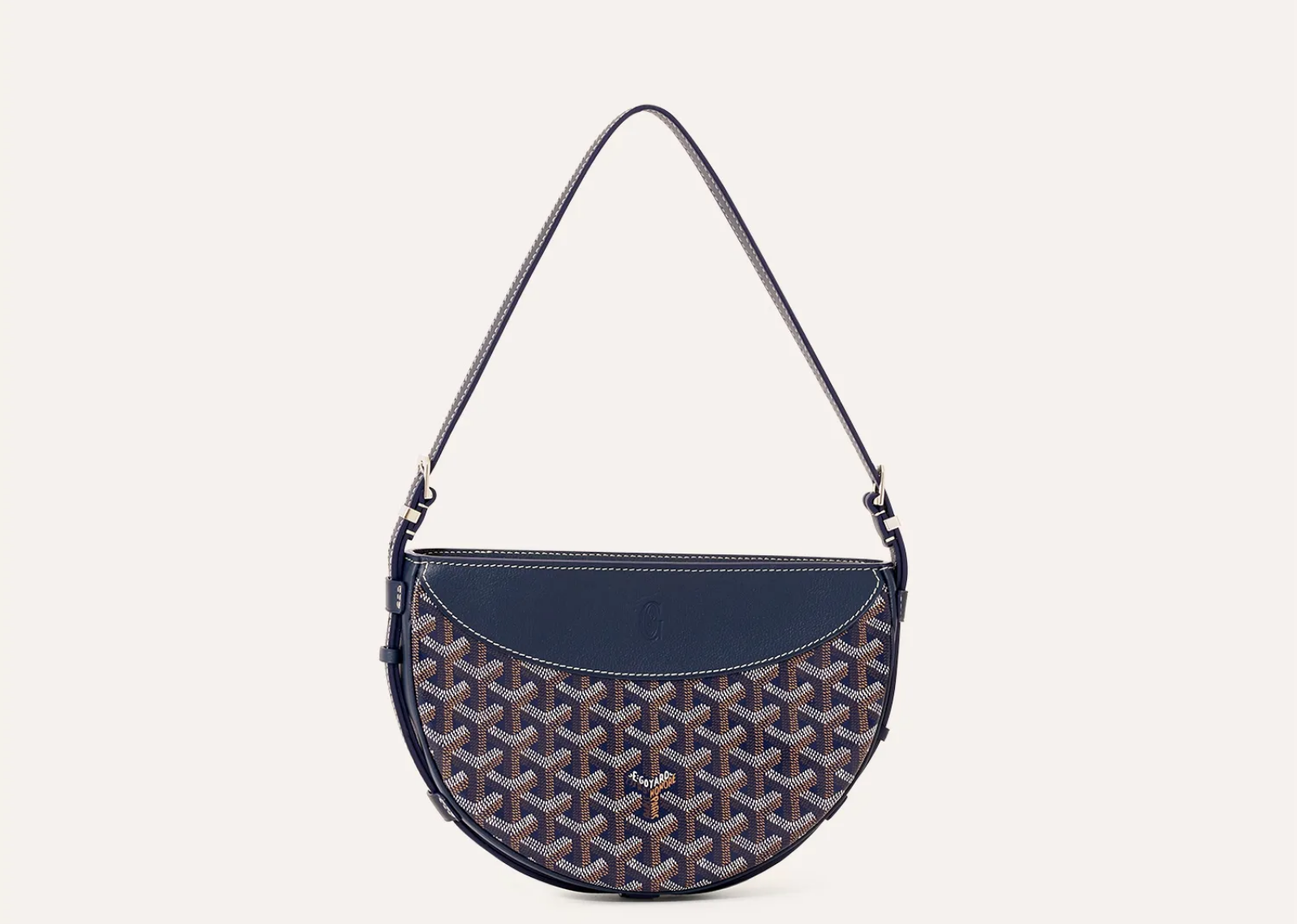 Goyard Hirondelle Pouch Bag Navy Blue - görsel 2