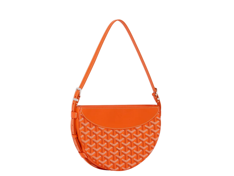 Goyard Hirondelle Pouch Bag Orange
