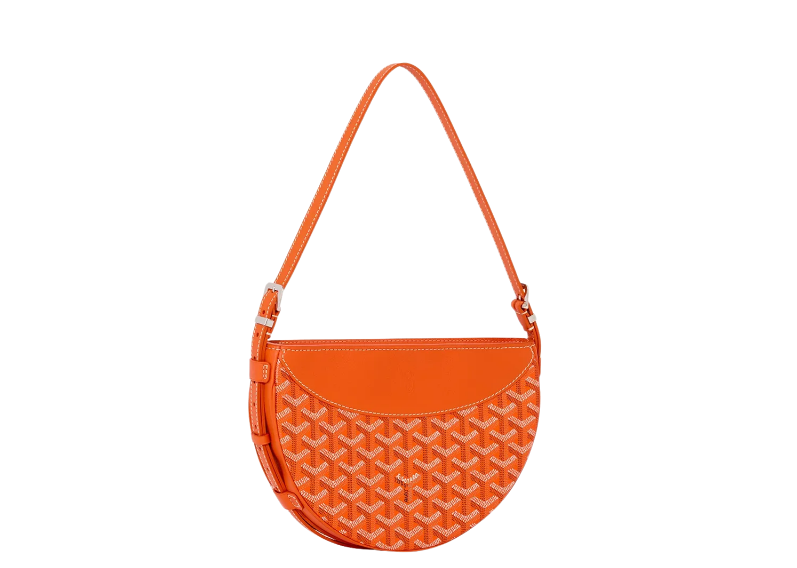 Goyard Hirondelle Pouch Bag Orange