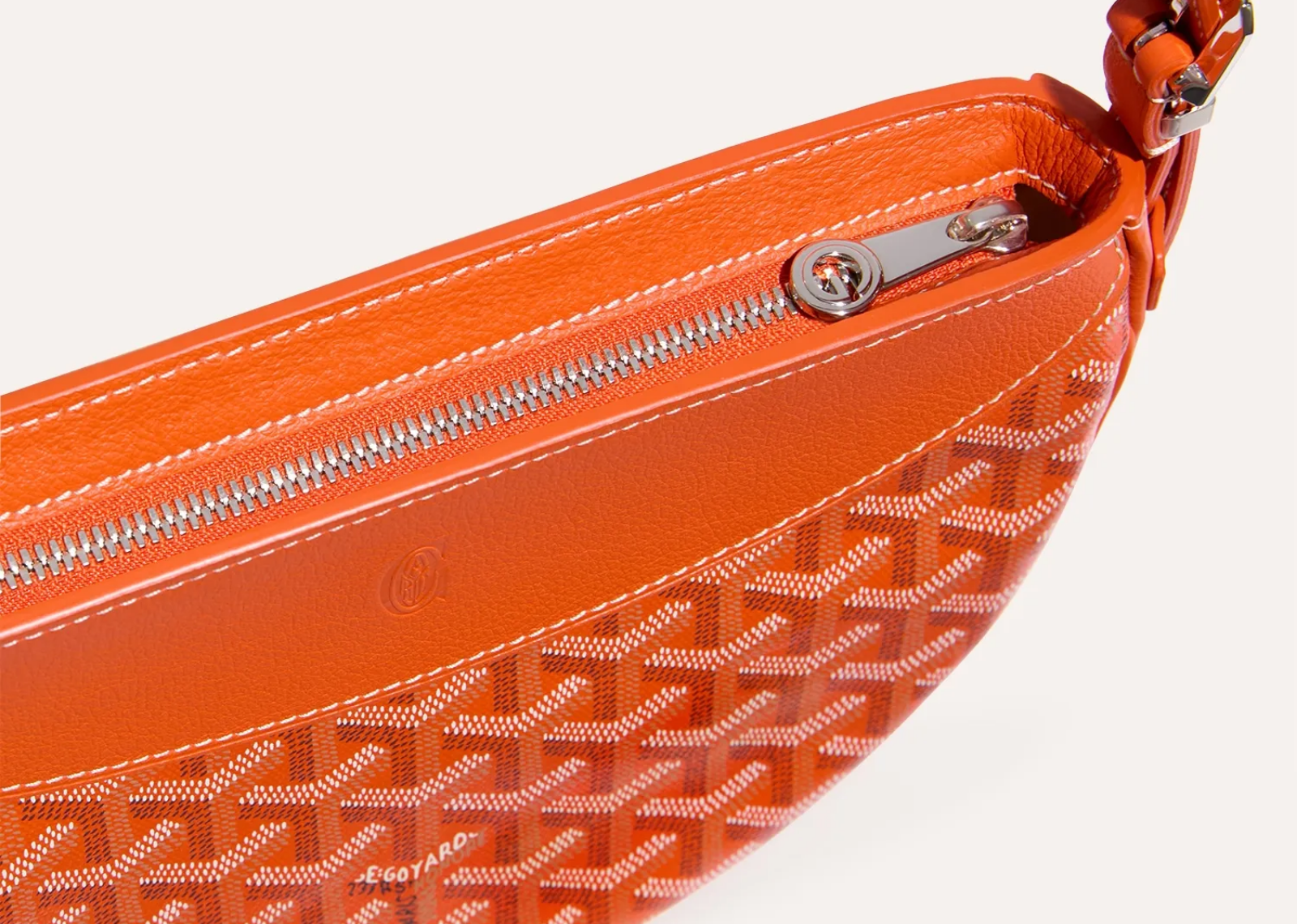 Goyard Hirondelle Pouch Bag Orange - görsel 3