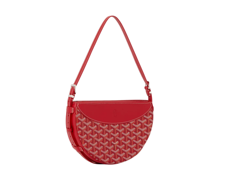 Goyard Hirondelle Pouch Bag Red