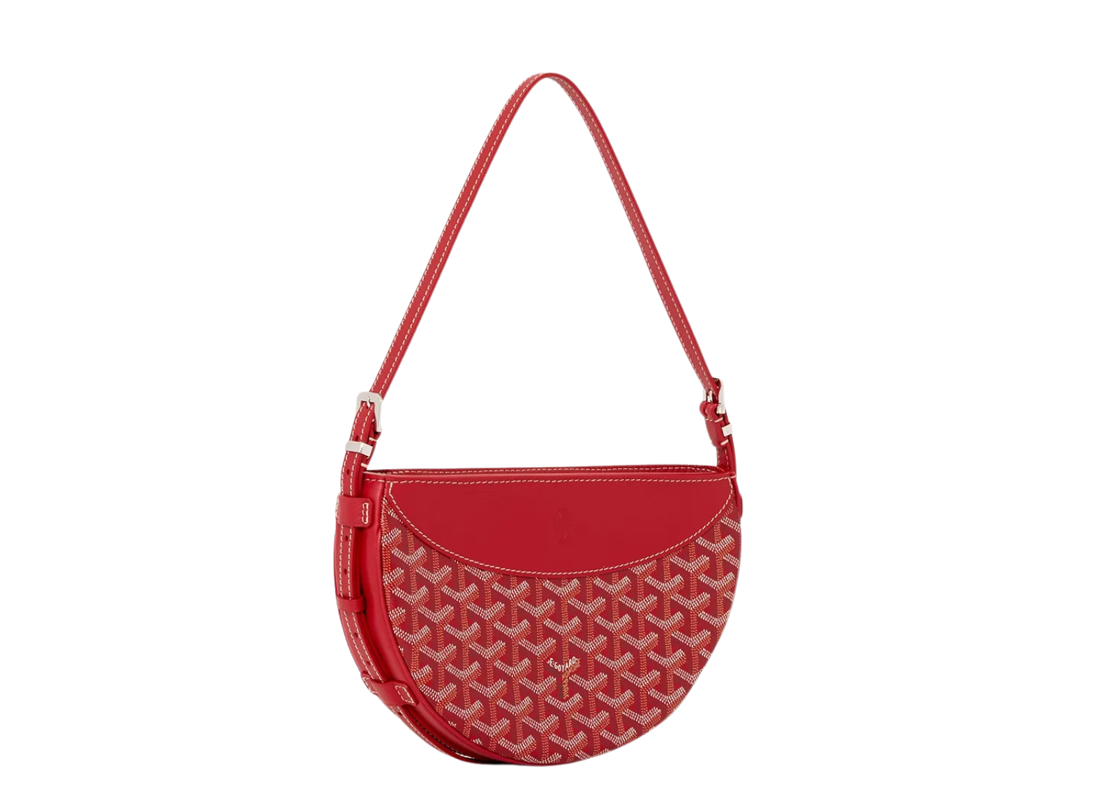 Goyard Hirondelle Pouch Bag Red