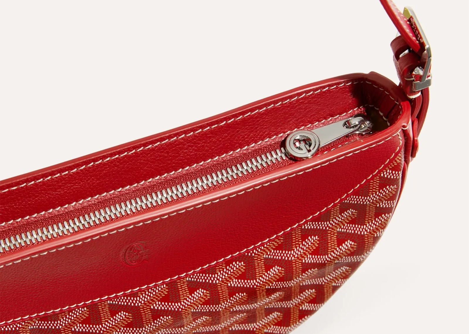 Goyard Hirondelle Pouch Bag Red - görsel 3
