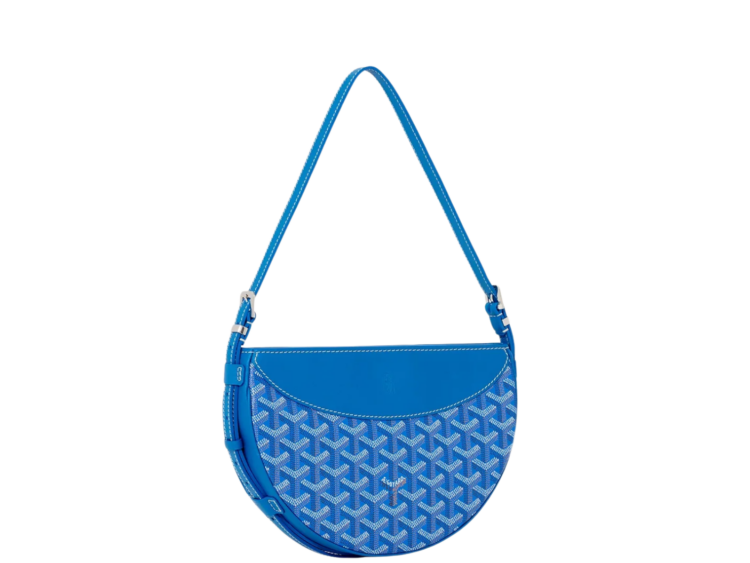 Goyard Hirondelle Pouch Bag Sky Blue