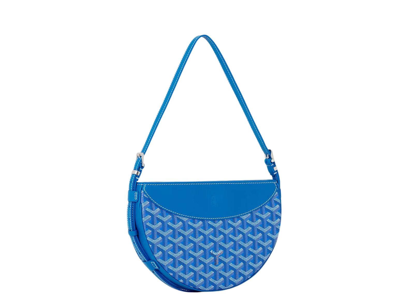 Goyard Hirondelle Pouch Bag Sky Blue