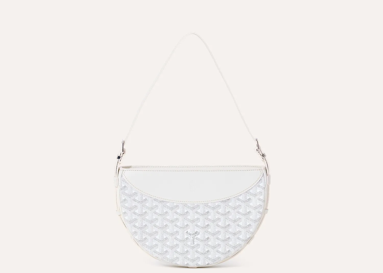 Goyard Hirondelle Pouch Bag White - görsel 2
