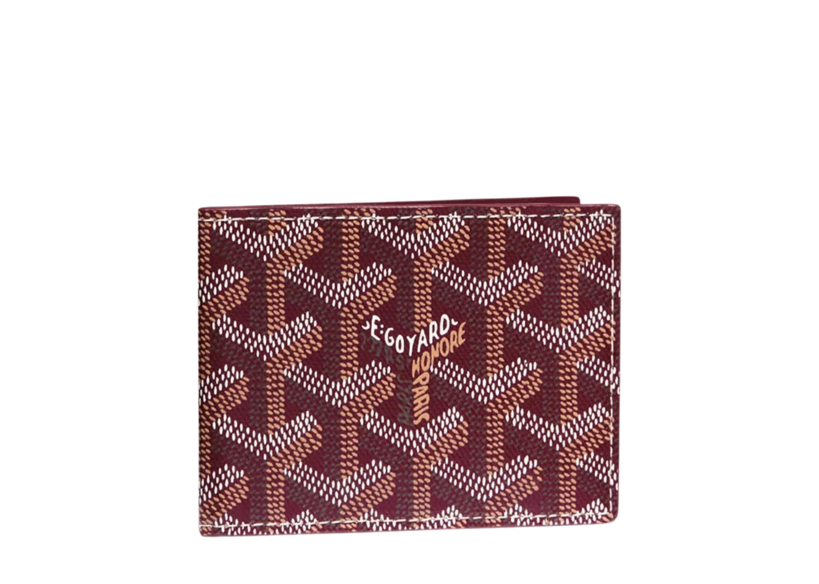 Goyard Insert Victoire Card Wallet Bordeaux