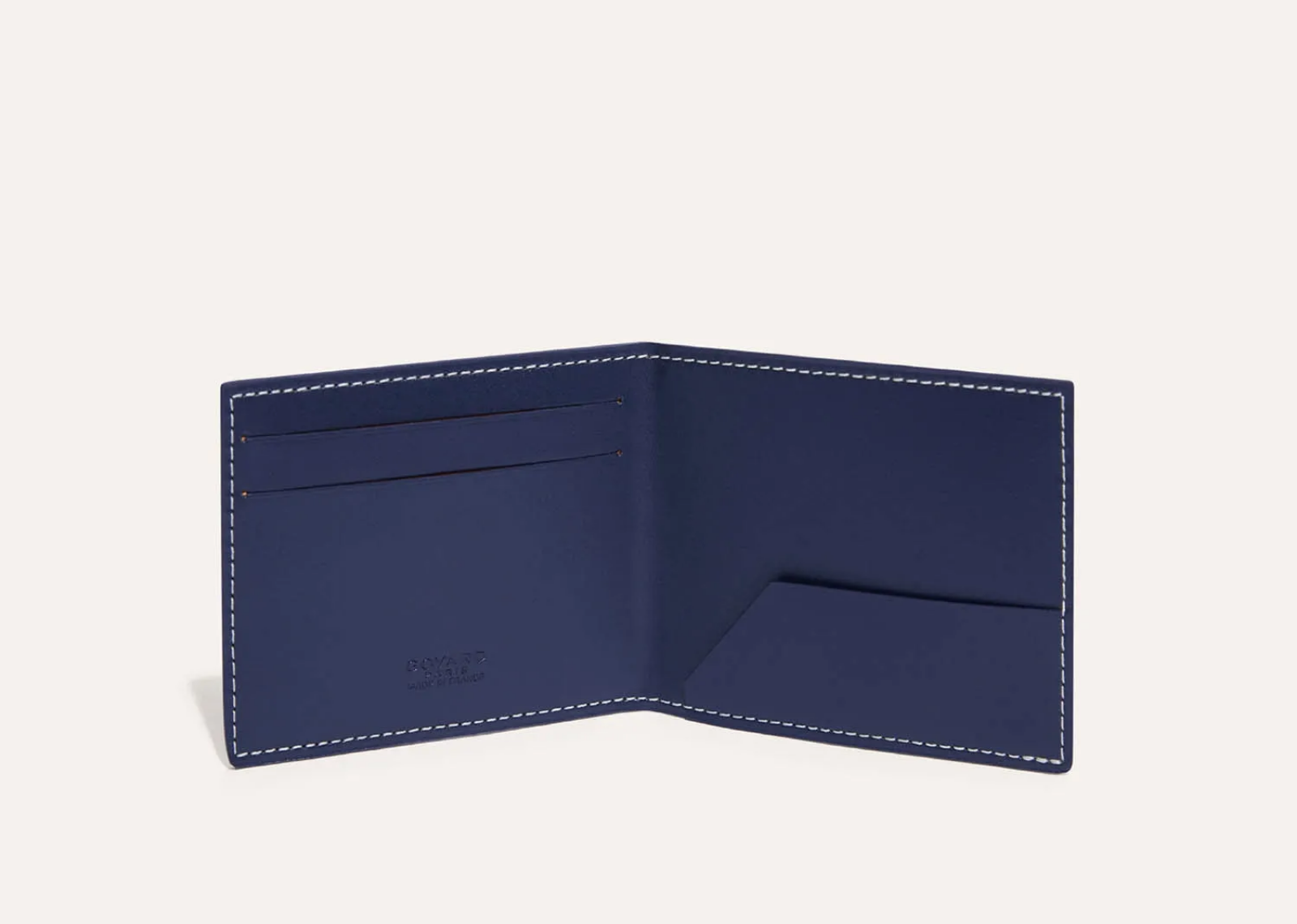 Goyard Insert Victoire Card Wallet Navy Blue - görsel 2